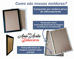 Quadros Decorativos Gratidão Home Good Vibes na internet