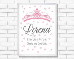 Quadro Infantil Nome Personalizado - comprar online