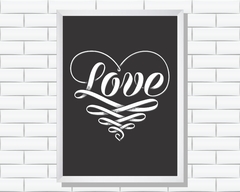 Quadro Love - comprar online