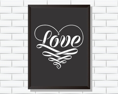 Quadro Love na internet