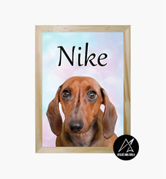 Quadro Personalizado Cachorro na internet