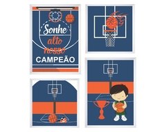 Quadros Infantis Basquete na internet