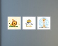 Quadros Girafa, Leão e Meu pequeno príncipe