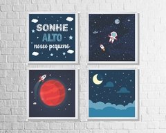 Quadros Espaço Sonhe alto nosso Pequeno