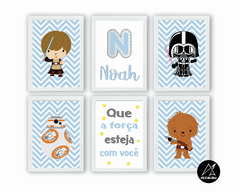 Quadros Infantis Star Wars Menino