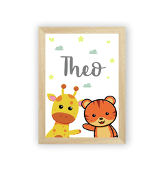 Quadro Infantil Nome Personalizado - comprar online