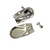 Kit com 4 Plugs P10 90 Graus Conector L Mono Metalico 90º - Mix Acessorios e Música