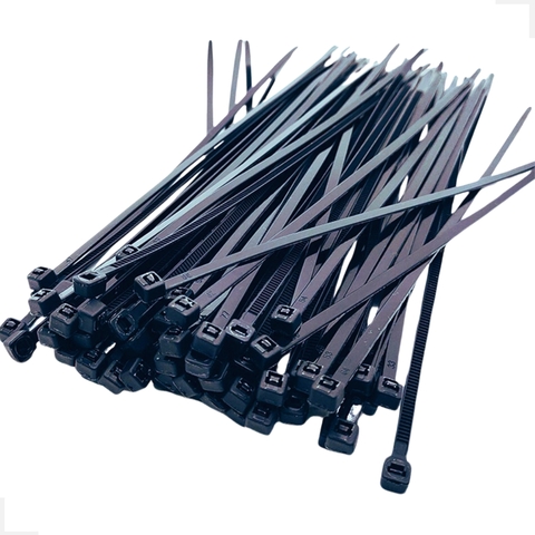 Abraçadeira Enforca Gato Nylon 15cm Preto Permak 200 Peças