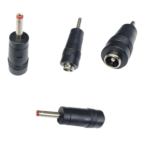 Adaptador P4 2.1 - 5.5mm Fêmea P4 / 1.35 - 3.5mm Macho