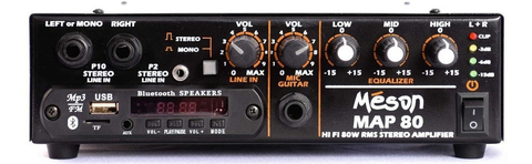 Cabeçote Amplificador Multiuso Map80 Stereo 80w Rms