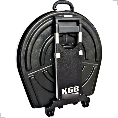 Case Reforçado Para Pratos De Bateria Com Rodinhas Kgb 22