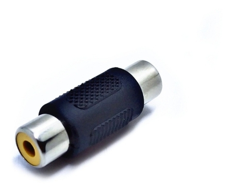 Emenda Rca Fêmea Plástico Simples Chipsce Unitário