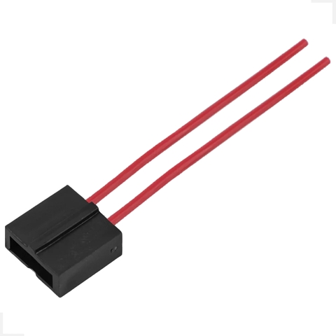 Porta Fusível Lâmina Médio Permak Fio 10 4mm Retangular