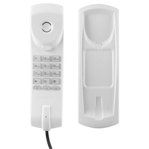Telefone Com Fio Intelbras Gondola TC20 Cinza Ártico