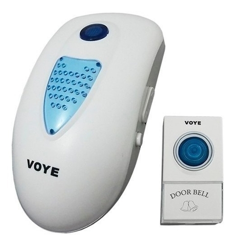 Campainha Sem Fio De Tomada 20 Metros 38 Melodias 50mts