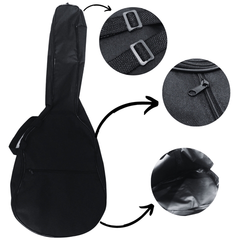 Bag Capa Estojo Para Viola Clássica Simples Prado Unitário