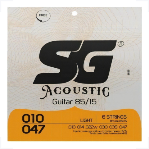 Encordoamento SG Violão Aço Acústico .010 IZ6685