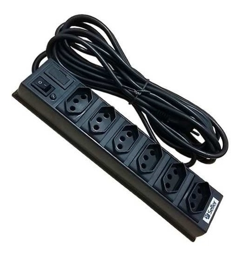 Filtro De Linha Extensao 6 Tomadas 5mt Profissional