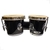 Bongo Madeira 6x7 Duplo Torelli Tb10 Preto Pele Animal - comprar online