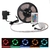 Fita Led Rgb 5050 Rolo 5m 300 Leds Ip65 + Controle + Fonte - Mix Acessorios e Música