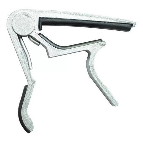CAPOTRASTE VIOLAO/GUITARRA PRATA SATY CT100