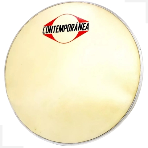 Pele Couro Animal 6 Tamborim Bongo C/ Aro Contemporanea