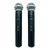 MICROFONE S/ FIO MXT DUPLO UHF 302 54.1.119
