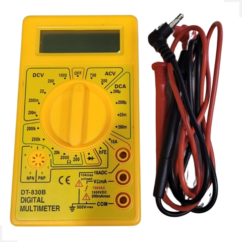 Multímetro Digital Ultra DT-830D Com Bipe