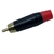 PLUG RCA BLACK SERIES 4MM PRETO/VERMELHO CHIPSCE - comprar online