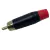 PLUG RCA BLACK SERIES 4MM PRETO/VERMELHO CHIPSCE - comprar online
