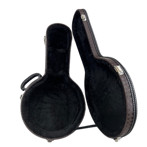 Estojo Case Para Banjo Luxo Rígido Marrom Kgb Male