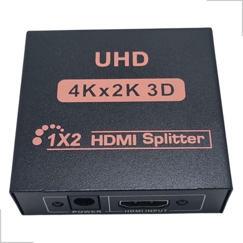Spliter Distribuidor de Sinal Hdmi 1 X 2 Saídas 1.4 3D 1080p