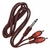 Cabo P10 Mono Para 2 Rca 1,8mts Profissional Áudio na internet