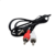 Cabo 2 RCA + 1P2 ST 1.8MTS MXT - comprar online