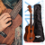Ukulele Acústico Malibu Sapele Natural Com Capa Soprano 21S - Mix Acessorios e Música
