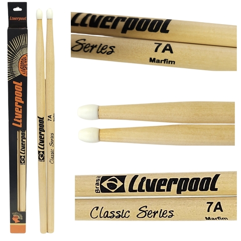 BAQUETA 7A LIVERPOOL PONTA NYLON