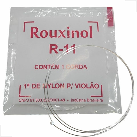 1ª (Primeira) Corda Mi Avulsa Nylon Rouxinol P/ Violão R11