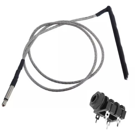 CAPTADOR VIOLAO PIEZO RASTILHO + JACK P10