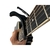 Capotraste Preto Alumínio Braçadeira Violão Guitarra Pro - comprar online