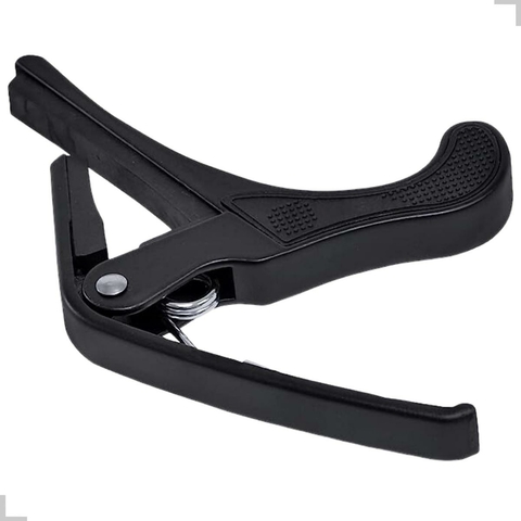 Capotraste Metal Para Violão Cor Preto