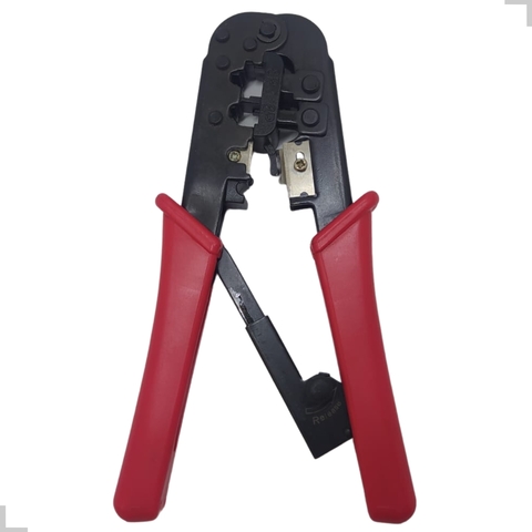 Alicate de Crimpar Com Catraca Conector Rj11 Rj12 Rj45