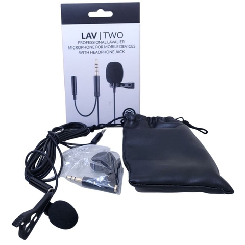 Microfone Lapela Rad Profissional Lav Two