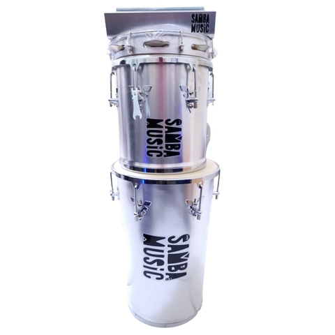 Kit Samba Music Rebolo, Repique De Mao, Reco-reco E Pandeiro