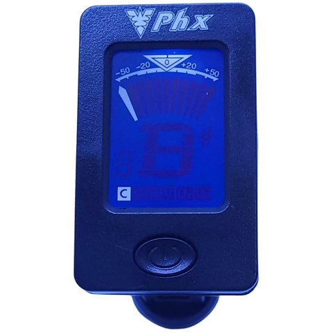 Afinador Digital Cromático Para Guitarra Baixo Violino PHX