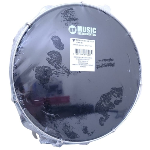 Pandeiro Abs Phx 87abs 10 Preto Pele Poly Preta0