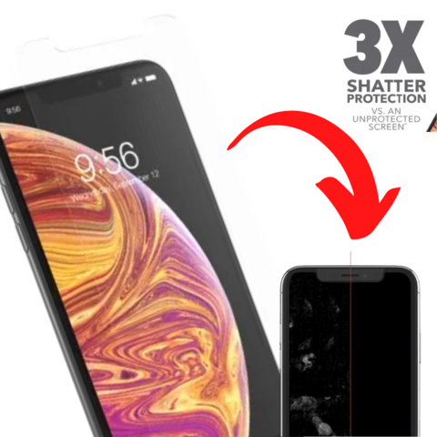 Película de Vidro Temperado Anti queda ZAGG