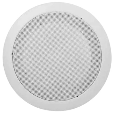 Arandela Redonda 6 Polegadas Branca P/ Falante Teto De Gesso
