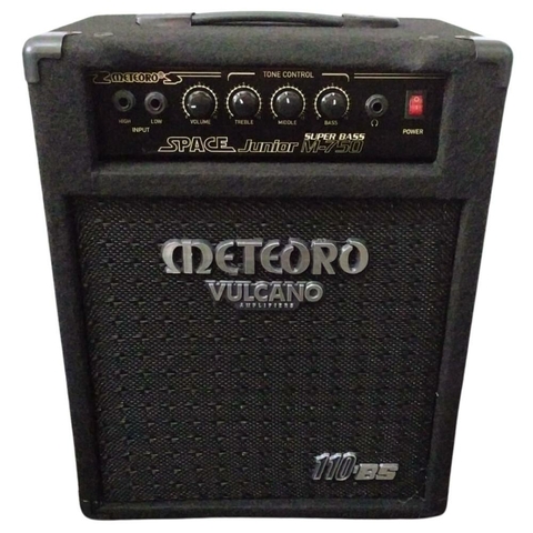 Amplificador Baixo Cubo Meteoro Caixa Super Bass 75W M750