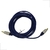 Cabo De Áudio P2 ST + P2 ST Metal Profissional Cabo Azul- 3m - comprar online