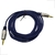 Cabo De Áudio P2 ST + P2 ST Metal Profissional Cabo Azul- 3m - loja online